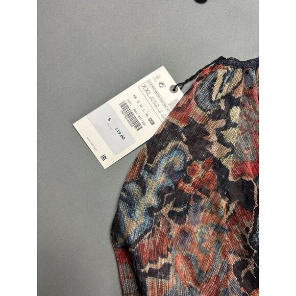 NWT ZARA MAXI PRINTED BOHEMIAN DRESS/ZARA CASUAL FORMAL DRESS FALL Size XXL - Picture 13 of 14
